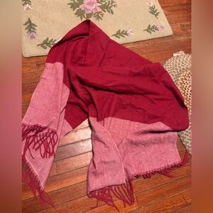 Chic Nation Red and Pink Scarf